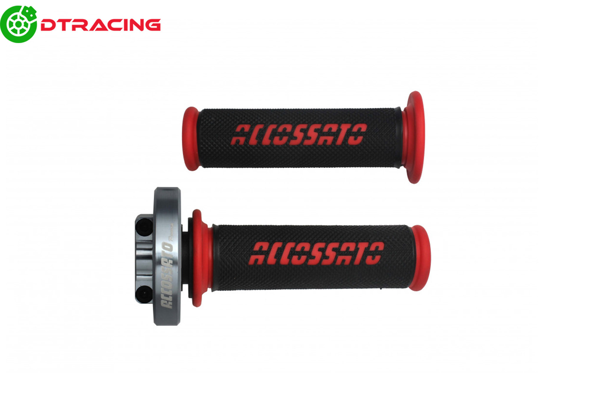 Cùm ga tăng tốc CNC Accossato - Titanium - MY007TGR006R