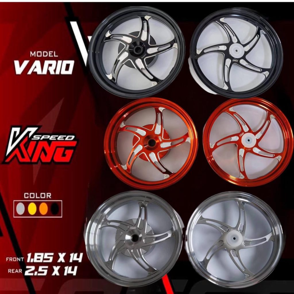 Mâm CNC KingSpeed Honda Click Vario